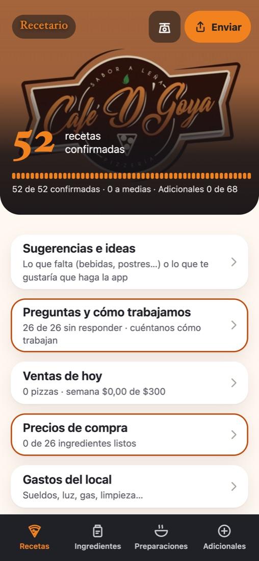 El Recetario